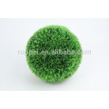 2015 China decorative round artificial hanging grass ball wtih chain